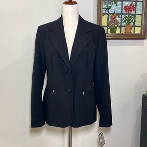New With Tag’s Tribal Sportswear Stretch Blazer Classic Black Business Size 8
